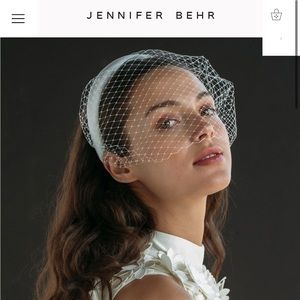 Jennifer Behr “Tori” birdcage headband